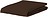 The Perfect Organic Jersey Dra-på-lakan 100 x 200 cm, chokladbrun