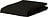 The Perfect Organic Jersey Fitted sheet 200 x 200 cm black