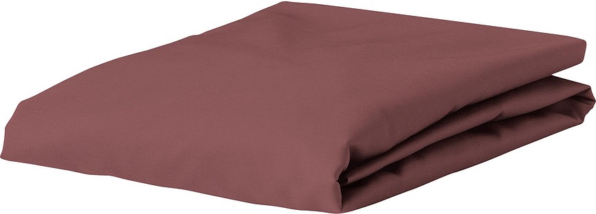 The Perfect Organic Jersey Kummiga lina 160 x 200 cm kastan