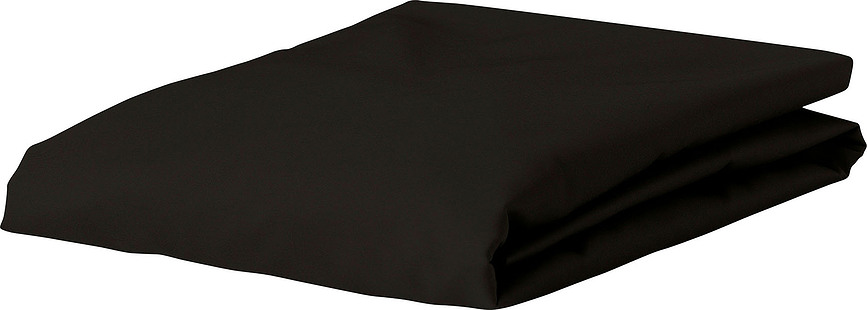The Perfect Organic Jersey Plahta s gumicom 160 x 200 cm crna