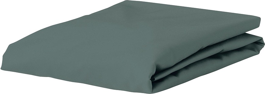 The Perfect Organic Jersey Σεντόνι με λάστιχο, 100 x 200 cm, γκρι-μπλε