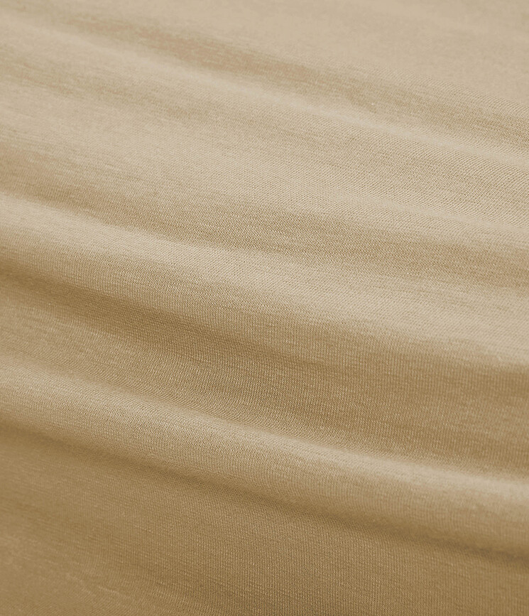 The Perfect Organic Jersey Σεντόνι με Λάστιχο, 200 x 200 εκ., μαύρο