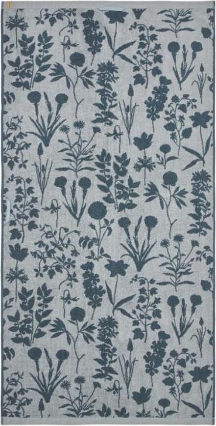 Toalla Maribel, 30 x 50 cm, verde y gris