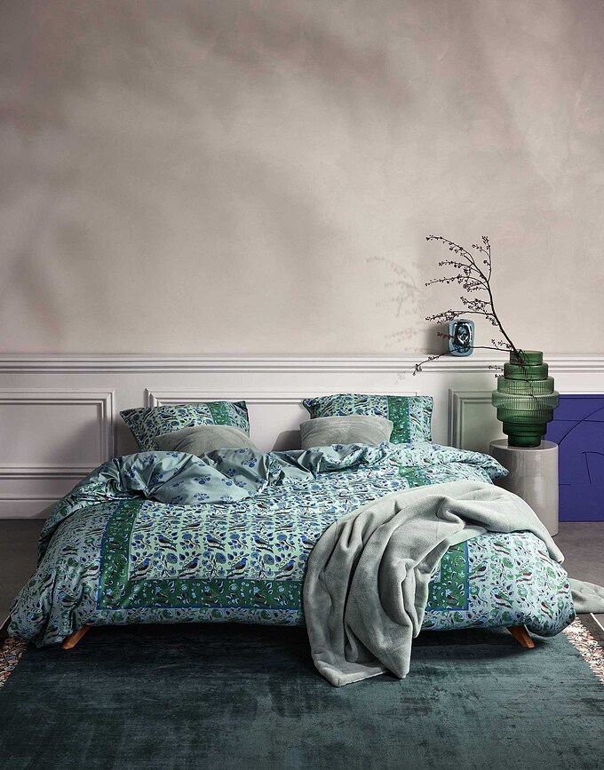 Valeria Taie d'Oreiller 60 x 70 cm, verte