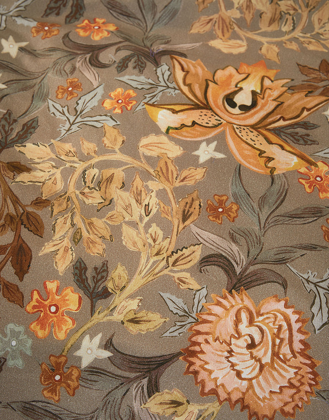 Veron Σετ Παπλωματοθήκη 140x200 cm, ανοιχτό καφέ, με 1 μαξιλαροθήκη 70x90 cm, με φερμουάρ, Σετ 2 τεμαχίων