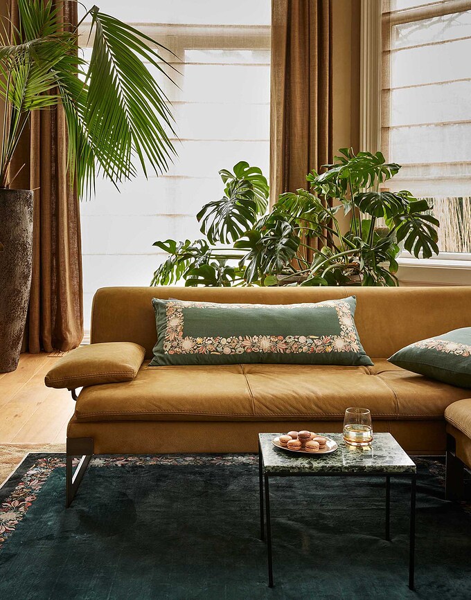 Veroniq Coussin décoratif 40 x 90 cm, vert