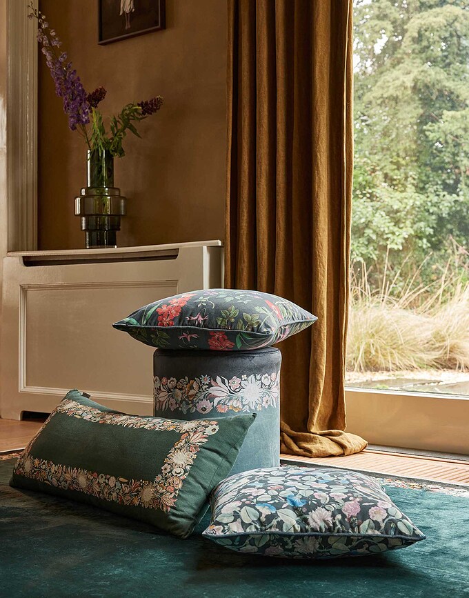 Veroniq Coussin décoratif 40 x 90 cm, vert