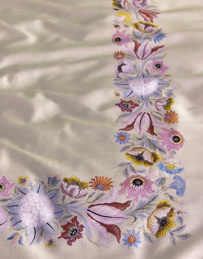 Veroniq Posteljnina, 140 x 220 cm, vanilijeva, s prevleko za vzglavnik 60 x 70 cm, zapiranje na preklop