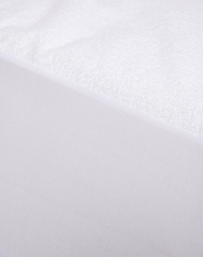 Waterproof Plahta s gumicom nepromočiva 180 x 200 cm bijela