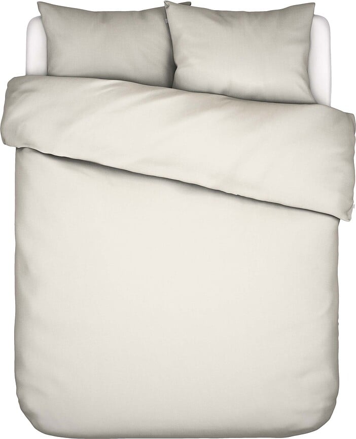 Zeva Navlaka za Poplun 200 x 220 cm bež s 2 jastučnice 60 x 70 cm na preklop