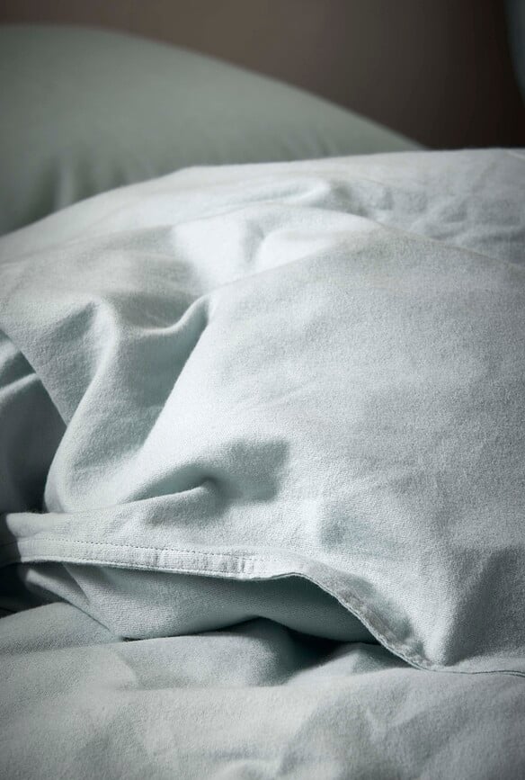 Zeva Navlaka za Poplun mint 155x220 cm s jastučnicom 80x80 cm patentni zatvarač