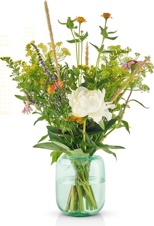 Acorn Βάζο, 16,5 cm, γκρι