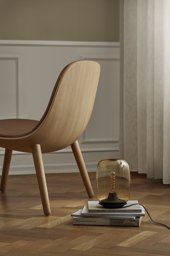 Acorn Lampe de Table, ambre