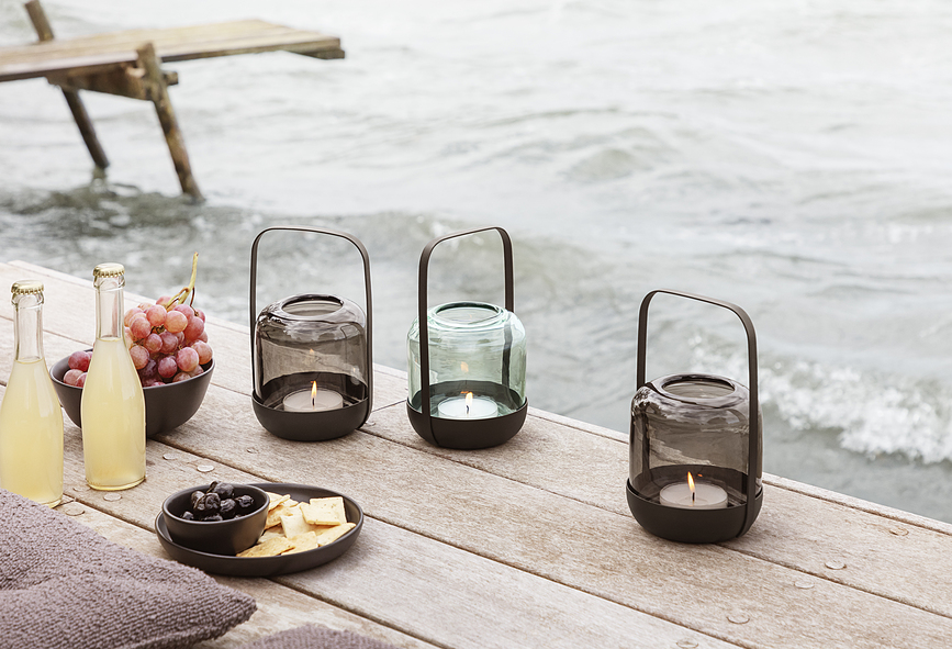 Acorn Lanterne, grise