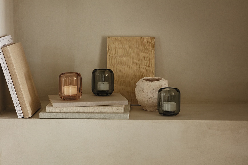 Acorn Svijećnjaci za lučice ružičasti 2 kom.