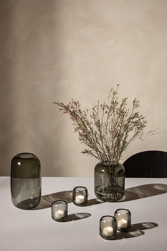 Acorn Svijećnjaci za lučice ružičasti 2 kom.