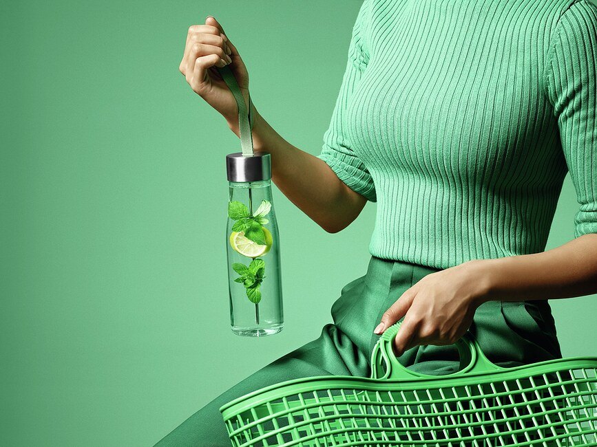 Botella MyFlavour, gris