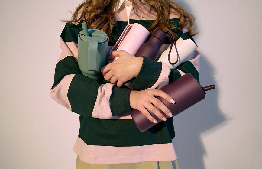 Botella térmica RE-Hydrate 0,5 l, higo