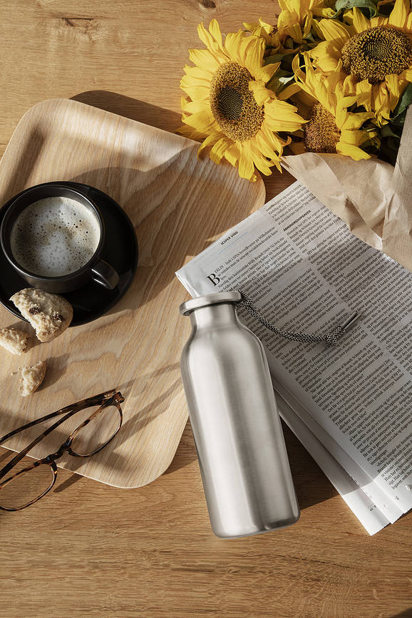 Botella térmica To Go, 500 ml, plata