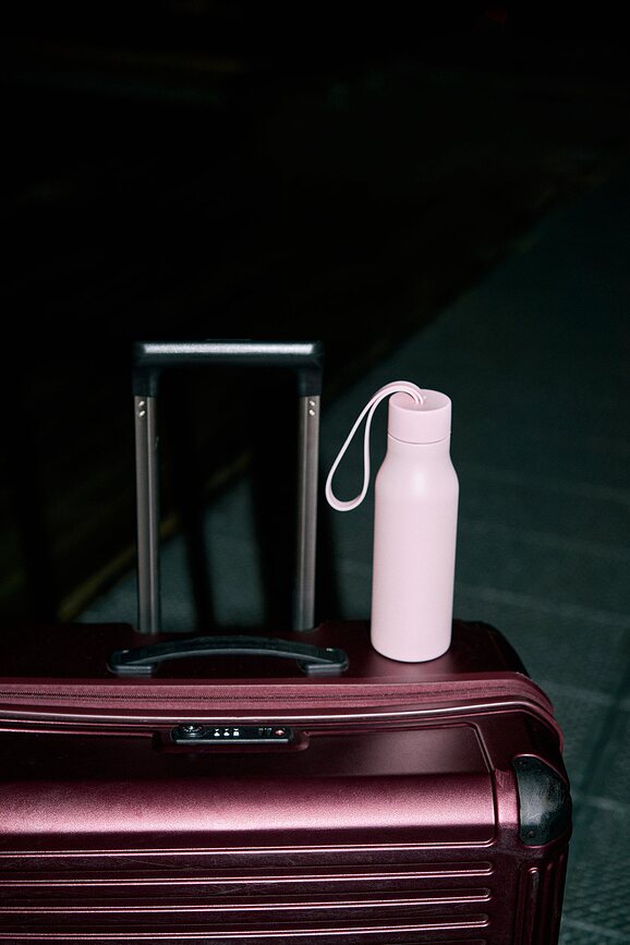 Bouteille isotherme RE-Hydrate 0,5 l, couleur figue