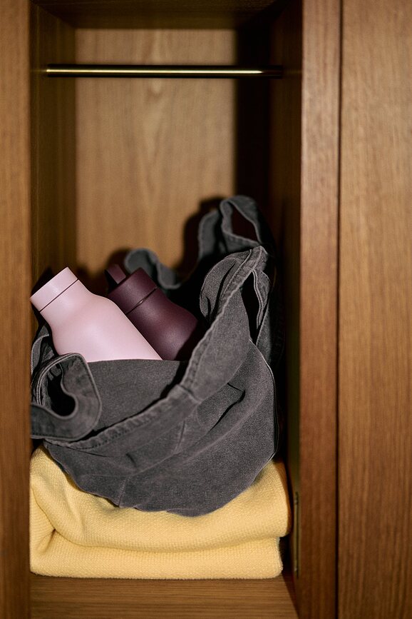 Bouteille isotherme RE-Hydrate 0,5 l, couleur figue