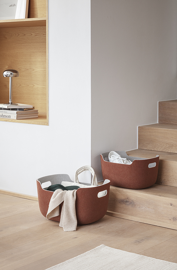 Cesto de Almacenaje Eva Solo, 40 cm, gris