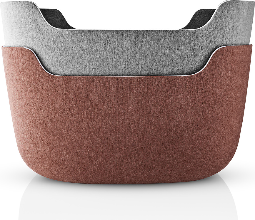 Cesto de almacenamiento Eva Solo, 48 cm, gris