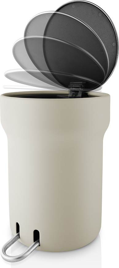 Cubo de basura Citadel, 5 L, negro