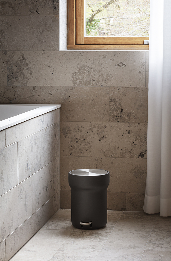 Cubo de basura Citadel, 5 L, negro