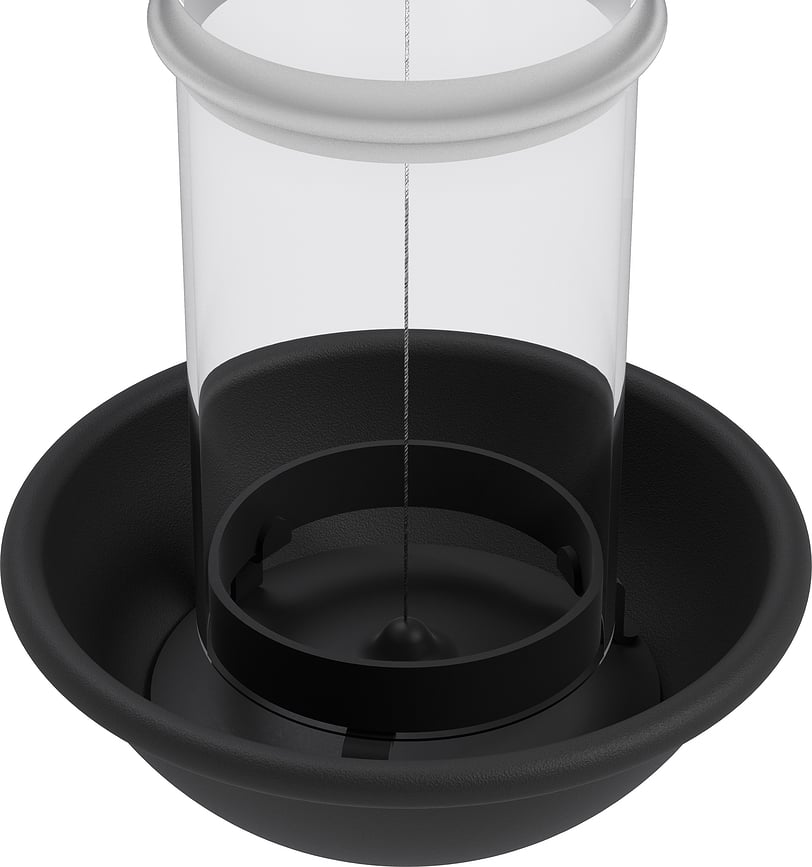 De Luxe Hranilica za ptice crna