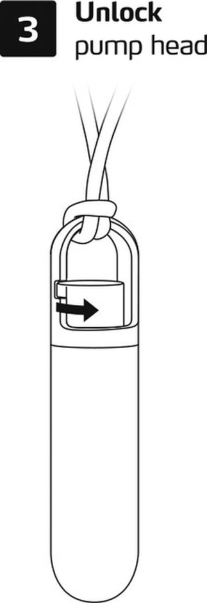 Dispensador de desinfectante Eva Solo, mini, plateado