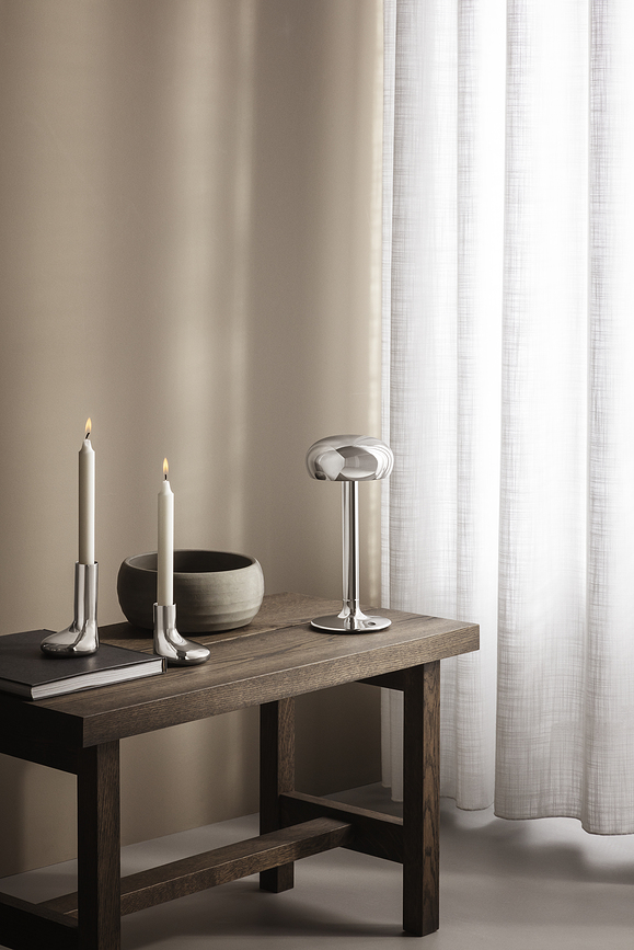 Emendo Lampe sans fil, argentée