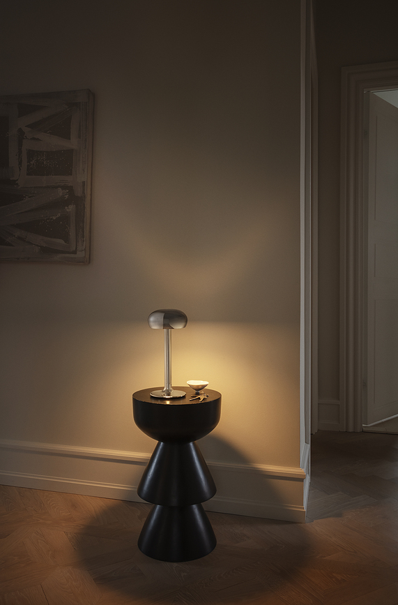 Emendo Lampe sans fil, argentée