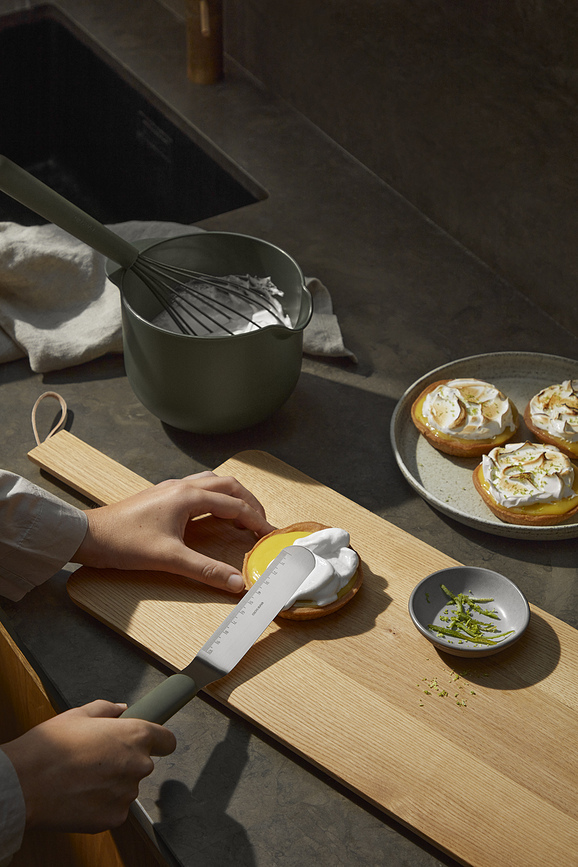 Espátula de repostería acodada Green Tool