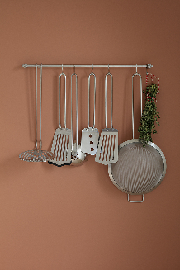 Espátula Eva Trio, de acero con silicona, 28 cm