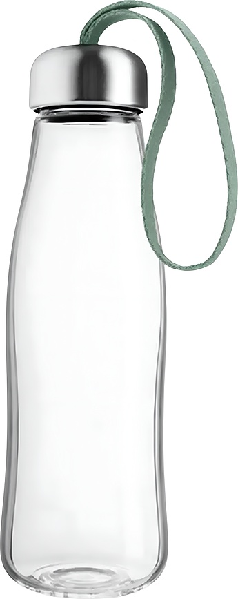 Eva Solo Bouteille d'eau 0,5 L, en verre, verte