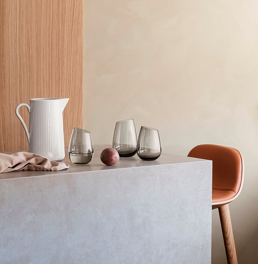 Eva Solo Čaša s kosim rubom 480 ml zadimljena