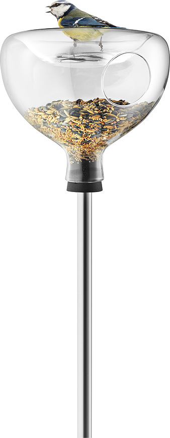 Eva Solo Krmilnica za ptice stoječa, steklena