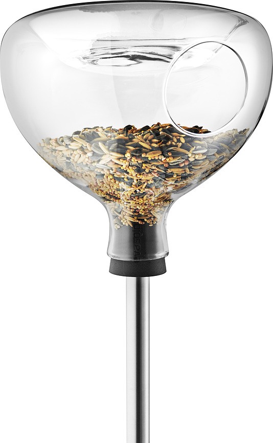 Eva Solo Krmilnica za ptice stoječa, steklena