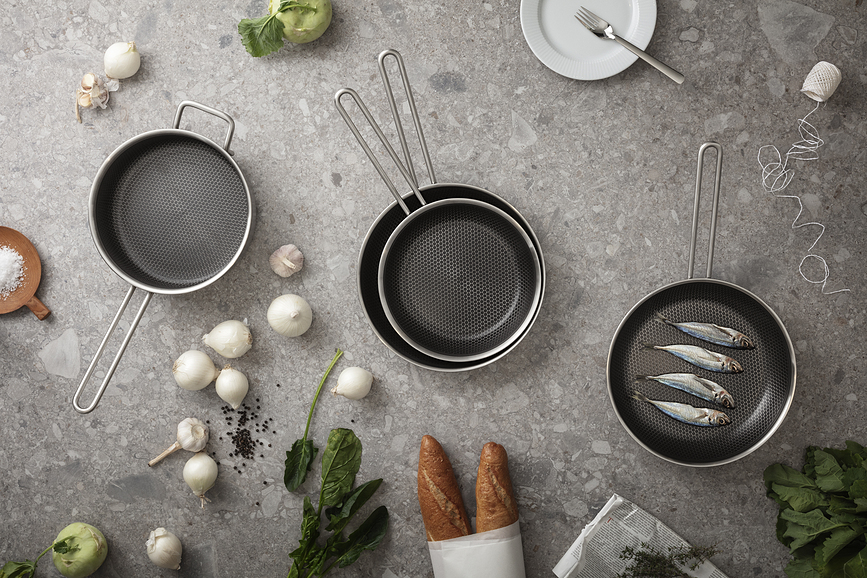 Eva Solo Multi Sauteuse avec revêtement antiadhésif Slip-Let, 24 cm