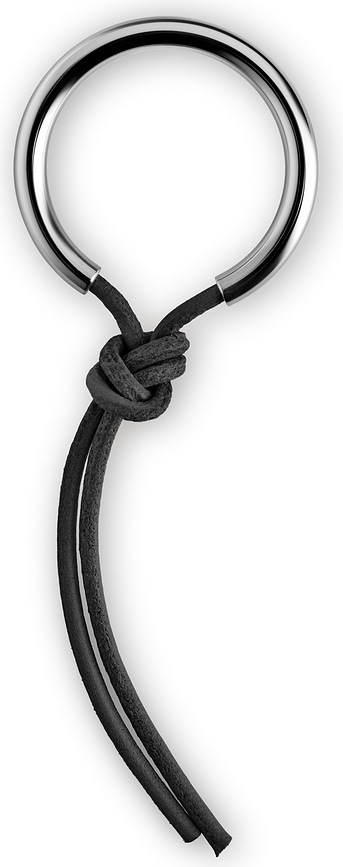 Eva Solo Obesek za ključe, črn
