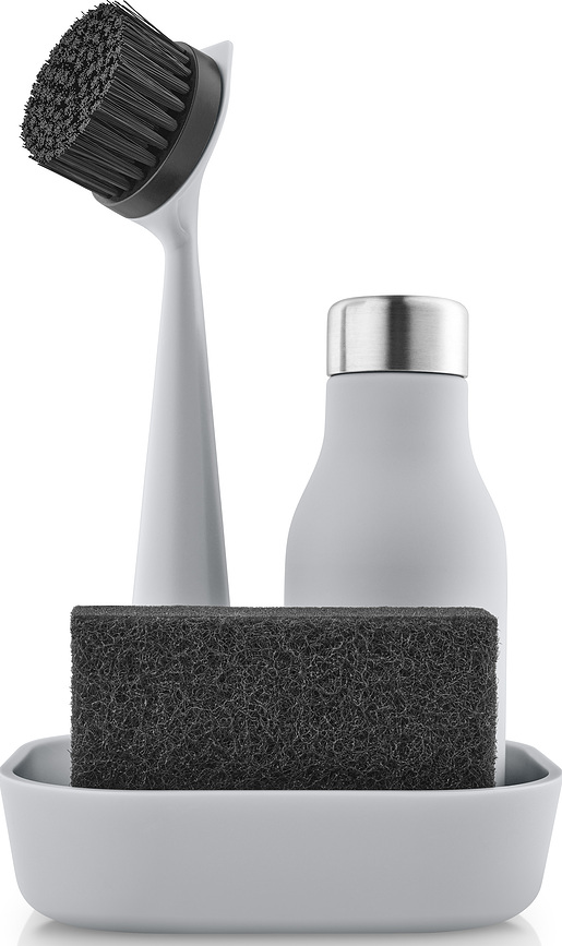 Eva Solo Organisateur d'Évier, noir, Set 4 pièces