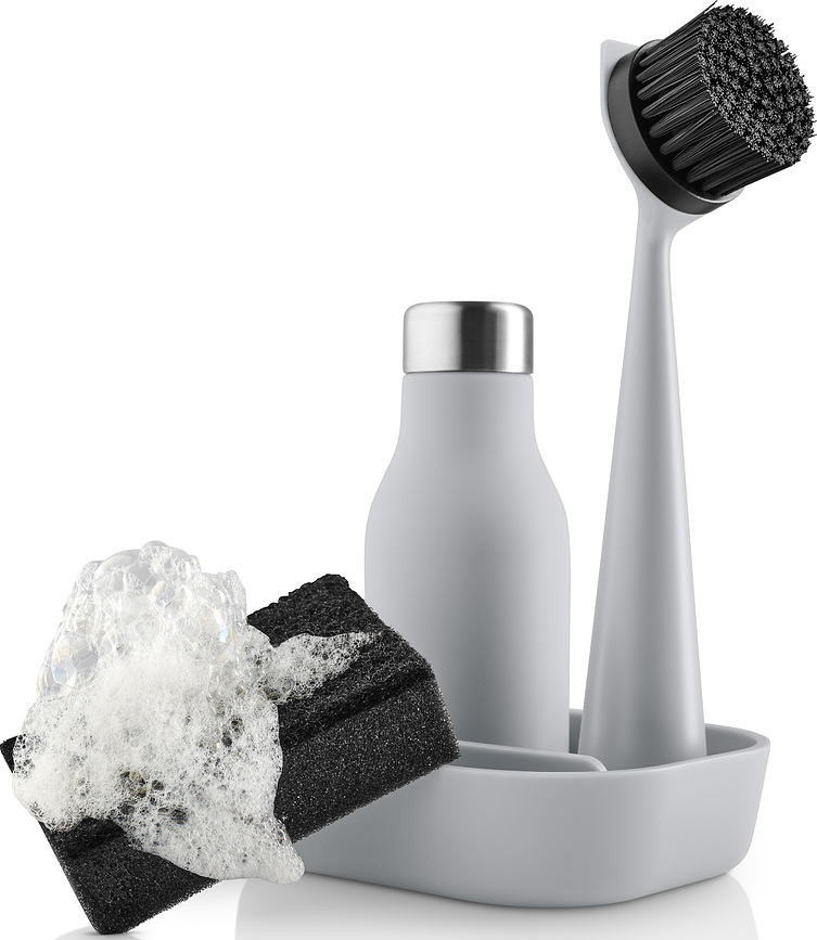 Eva Solo Organizator za pomivalno korito, črn, 4-delni set