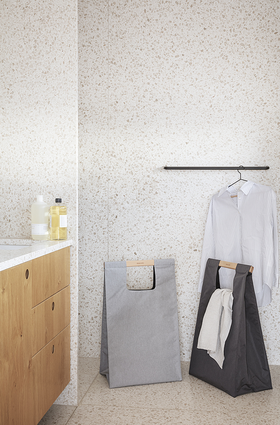 Eva Solo Panier à linge, gris clair