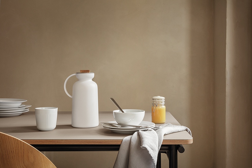 Eva Solo Silhouette Thermos avec poignée, sauge