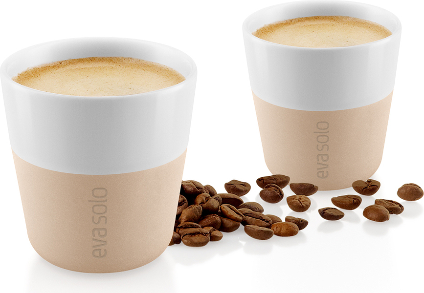 Eva Solo Skodelice za espresso, ugasnjeno modre, 2 kosa