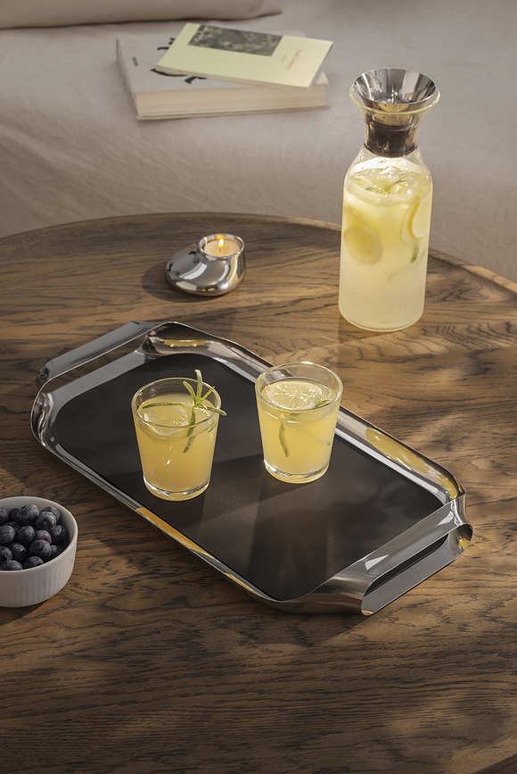 Eva Solo Tapis de Plateau, 21 x 40 cm, noir, en silicone