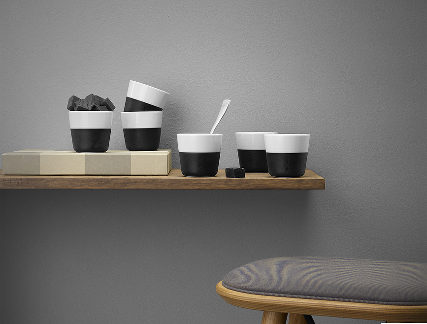 Eva Solo Tasses à Lungo, couleur sable doré, Lot de 2