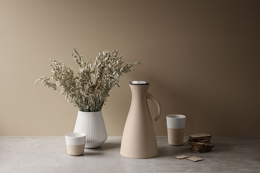 Eva Solo Tasses à Lungo, couleur sable doré, Lot de 2