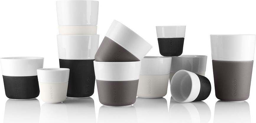 Eva Solo Tasses à Lungo, couleur sable doré, Lot de 2